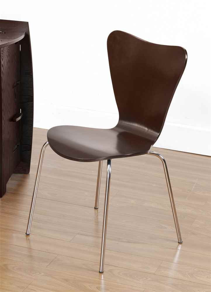 Legaré Furniture Modern Ergonomic Bent Plywood Chair for The Home Office or Work - Diamond Home USA