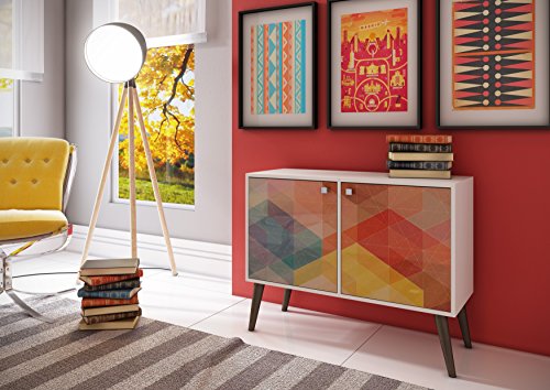 Manhattan Comforts Avesta Double Side Table. 2.0 and Stamp