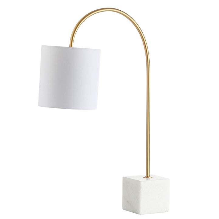25" Marble/s Led Table Lamp Beige Glam Modern Contemporary Transitional - Diamond Home USA
