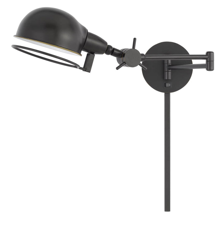 Cal Lighting WL-2924-DB Transitional One Light Swing Arm Wall Lamp from