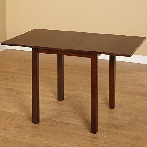 Simple Living Austin Drop Leaf Table Constructed of Stout and Attractive - Diamond Home USA