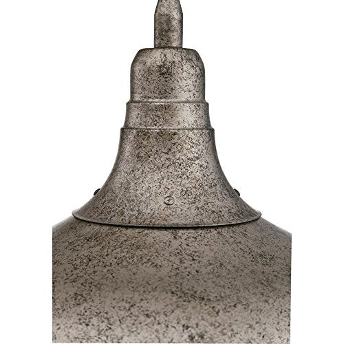 Westinghouse 6330100 One-Light Indoor Pendant Antique Steel Finish with Metal - Diamond Home USA