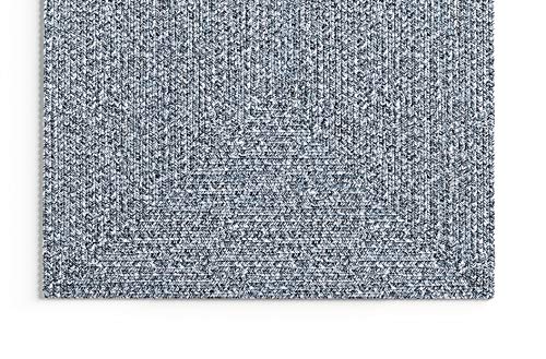 Rowan Handmade Braided Area Rug Hand-Woven Mid-Century Modern Casual Style