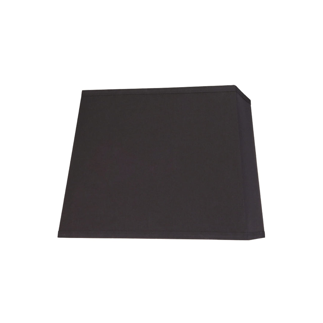 Rectangle Hardback Shaped Spider Construction Lamp Shade In Black 5" + 10") X