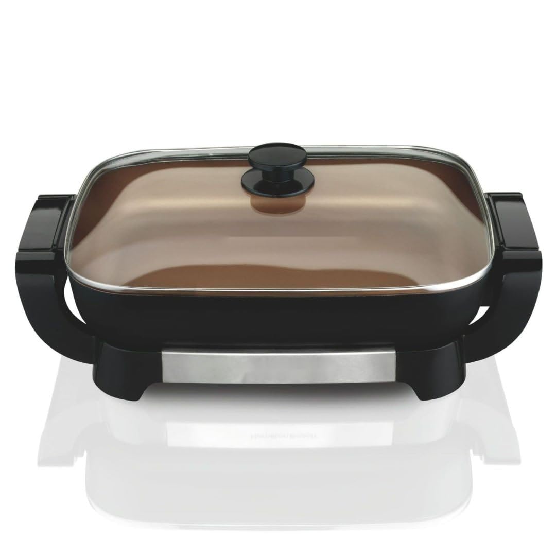 Ceramic Skillet Black Non-stick Surface