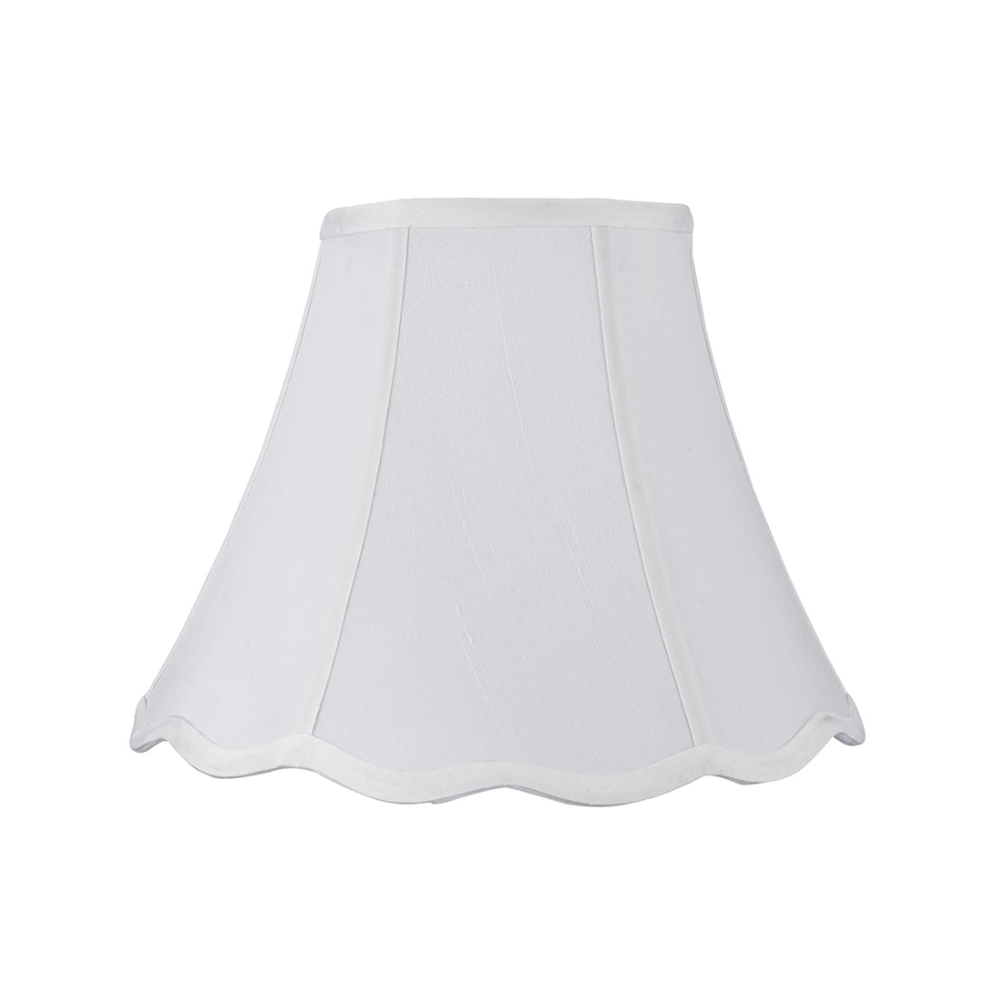 Aspen Creative 30037A Transitional Hexagon Scallop Bell Shape Spider