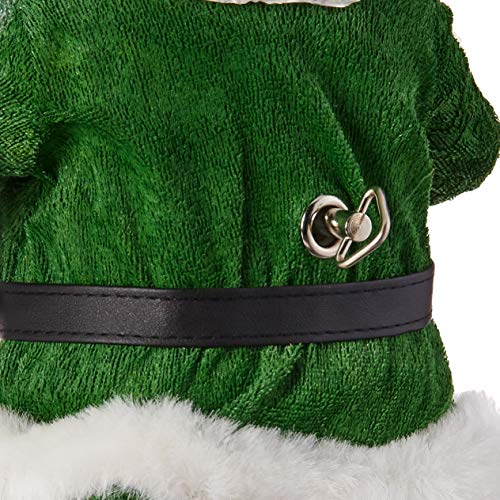 Kurt S. Adler 10.5-Inch Fabriché Musical Irish Gift Box and Sign Santa Multi - Diamond Home USA