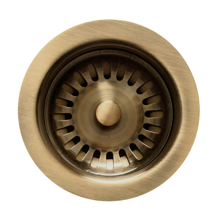 Whitehaus Collection 3 1/2" Basket Strainer For Deep Fireclay