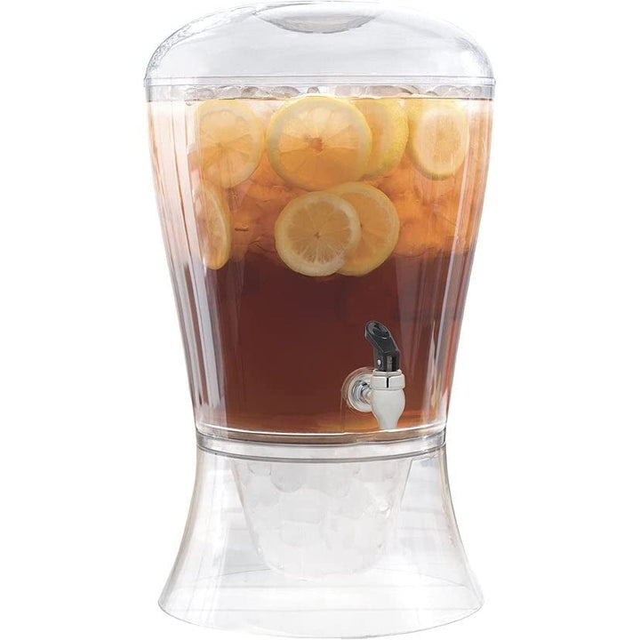 3-Gallon Unbreakable Beverage Dispenser Clear - Diamond Home USA
