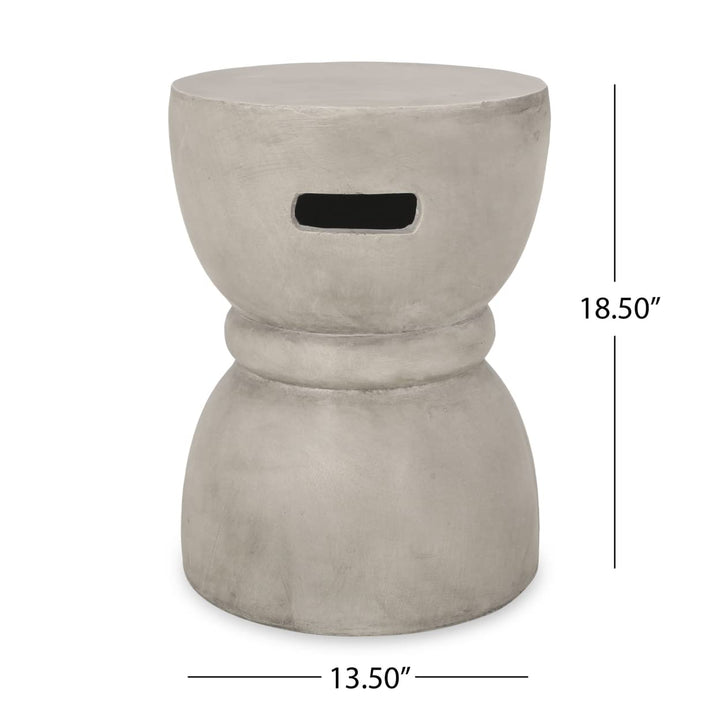 Christopher Knight Home Norman Outdoor Contemporary Lightweight Accent Side - Diamond Home USA