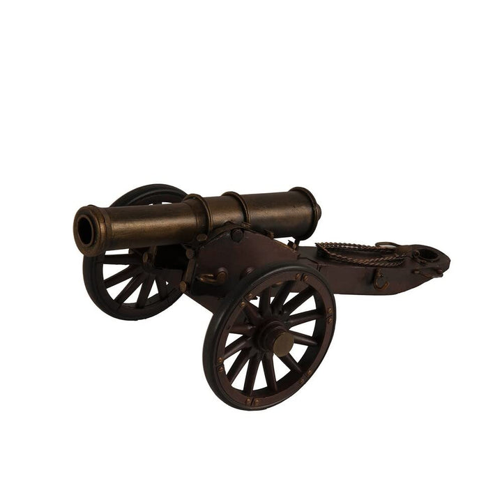 American Civil War Artillery Sculpture Multi Color Metal - Diamond Home USA