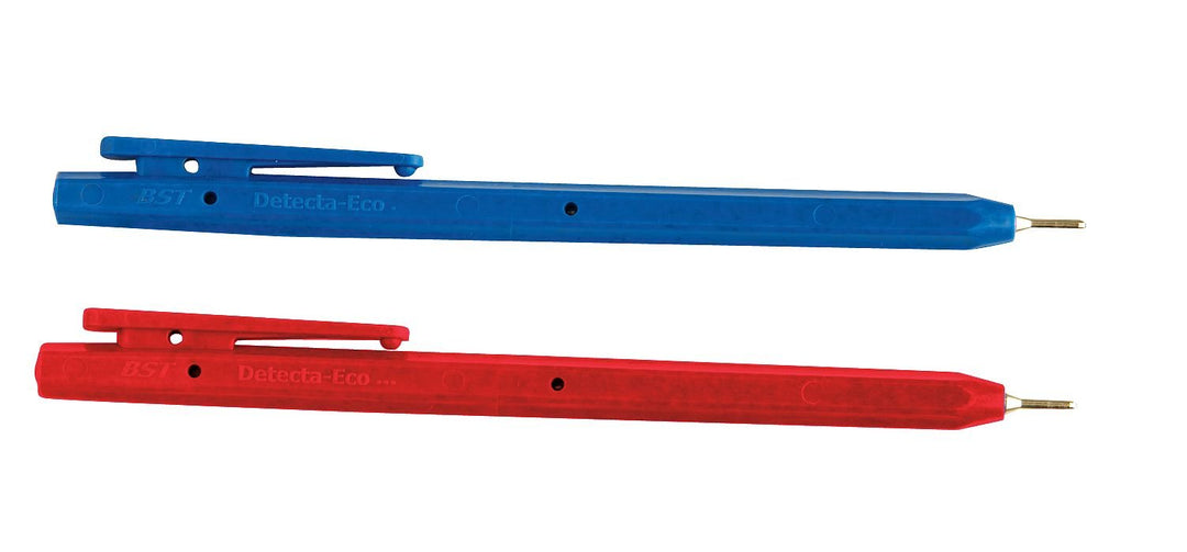 DETECTAPRO Metal Detectable Stick Pen Blue PK50
