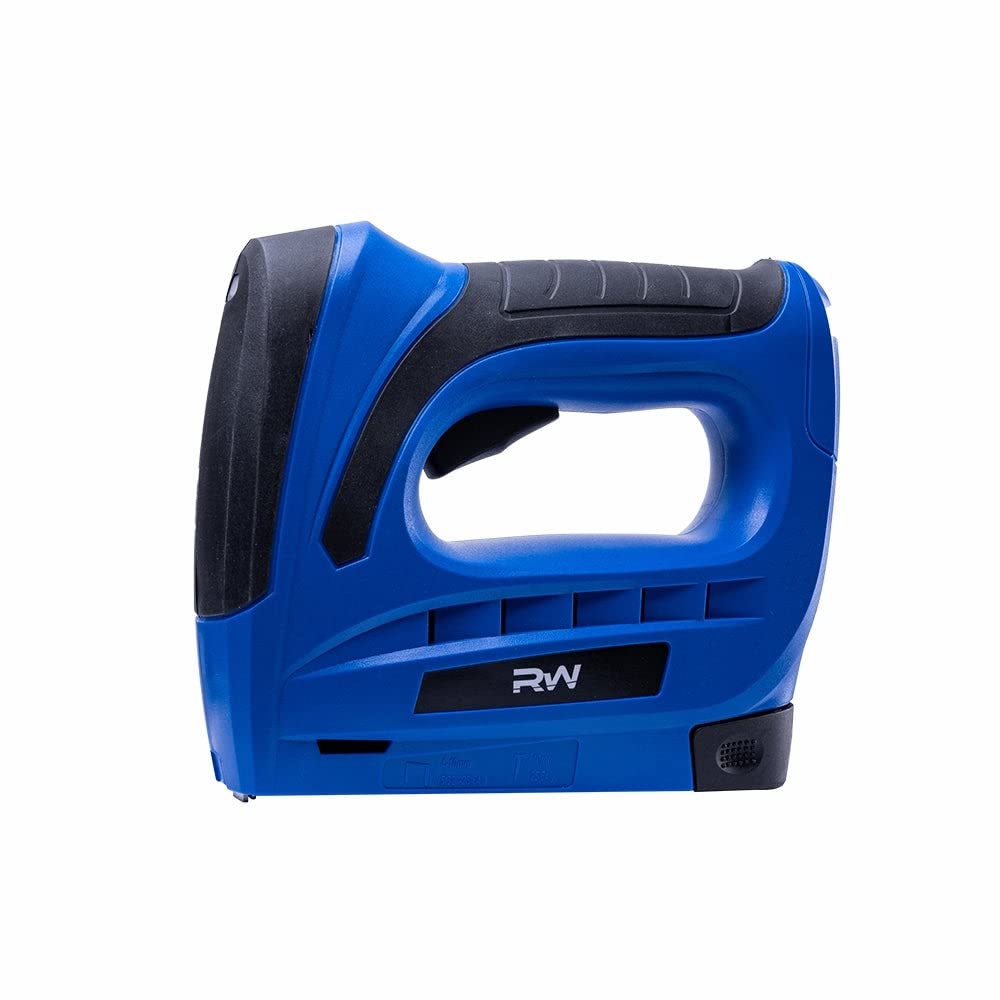 4v Cordless 3/8" Crown Staple Gun Multi Color - Diamond Home USA