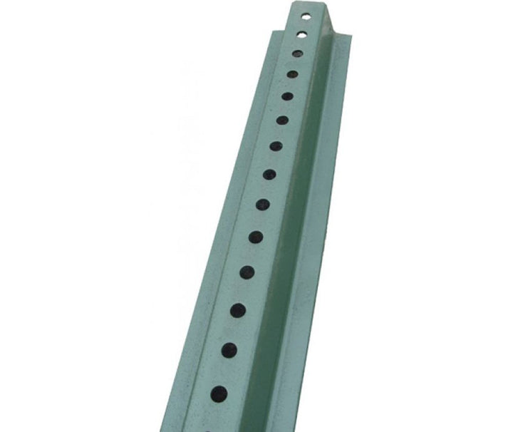 NMC P8GR U-Channel Post - 3.1 in. x 8 ft. Steel Post with Green Enamel Coating