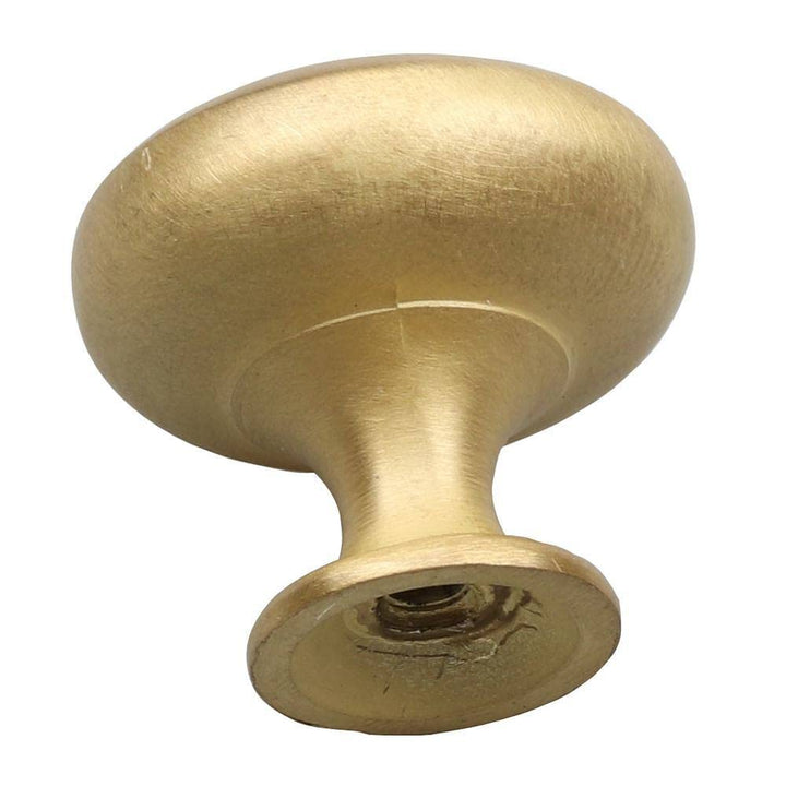 GlideRite 1.125-inch Satin Gold Round Cabinet Knobs (Pack of 10) - Diamond Home USA