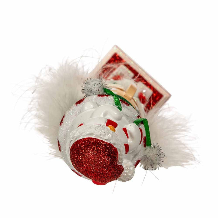 Kurt S. Adler Hollywood Snowman Hat Nutcracker - Diamond Home USA