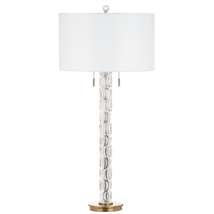 Lighting 37-inch Crystal/Gold Led Table Lamp Clear Modern Contemporary - Diamond Home USA