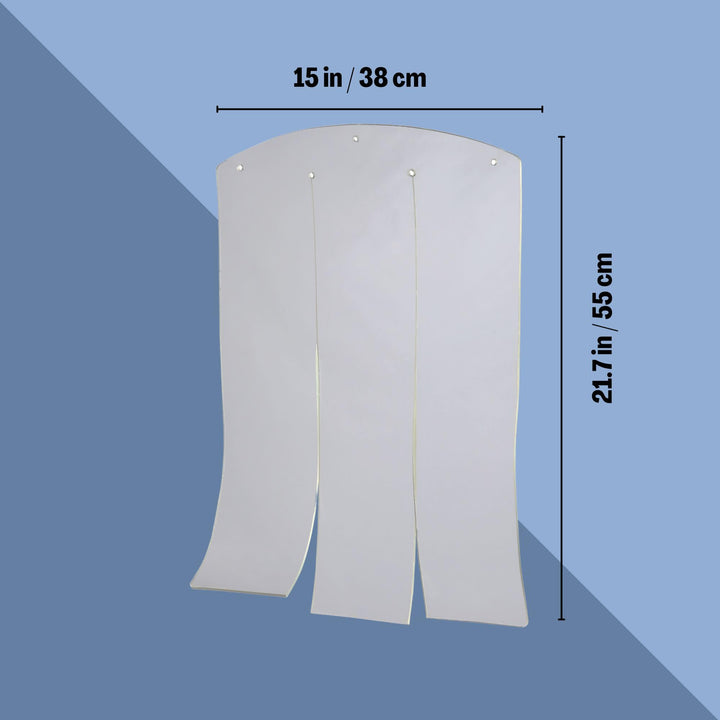 Trixie Natura Vinyl Dog Door Flap Fits 14.75 x 21.5 in Dog House Opening - Diamond Home USA