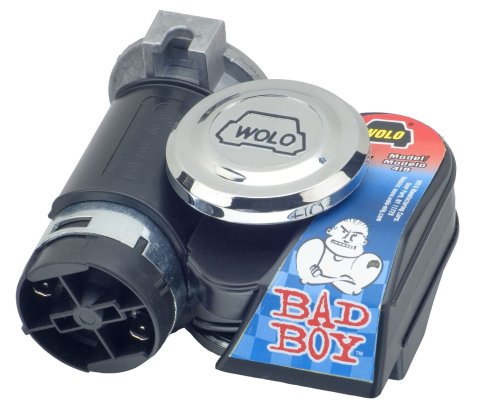Wolo (419) Bad Boy Air Horn - 12 Volt Black - Diamond Home USA