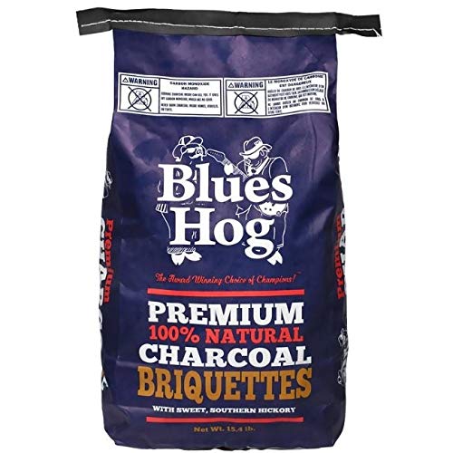 Blues Hog Hardwood Charcoal 15.4 Lb. Black