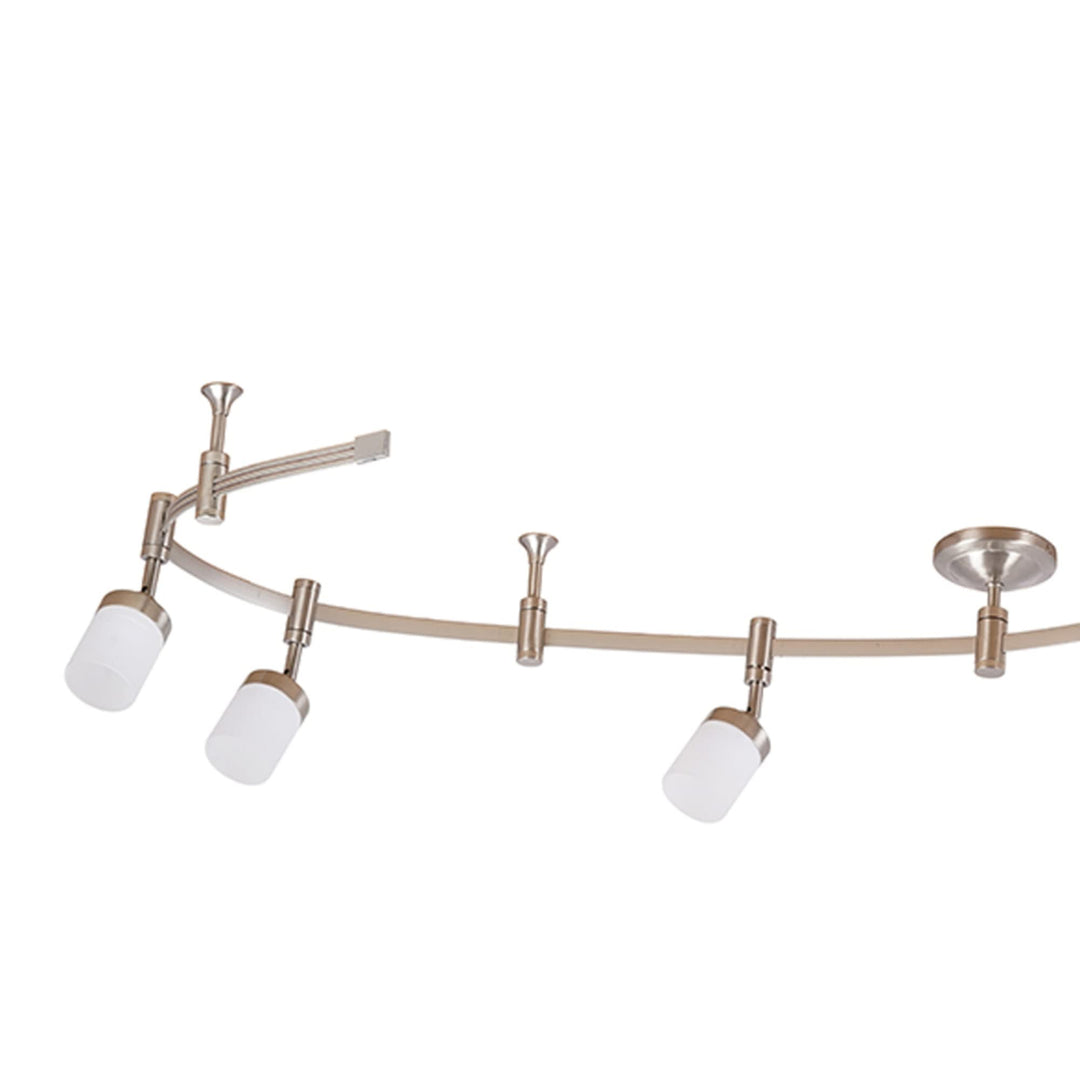 Catalina ing 96" 6- Integrated LED Flex Track Spotlight Ceiling - Diamond Home USA
