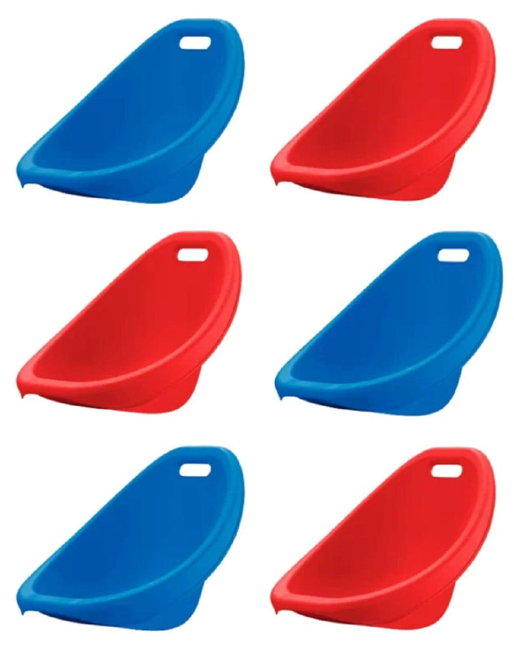 American Plastic Toys Kids Scoop Rocker Chairs in Assorted Colors [Blue Red