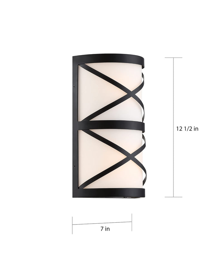 NUVO 60/6840 Sylph Vanity Aged Bronze Finish with Satin White Glass 2 Light - Diamond Home USA