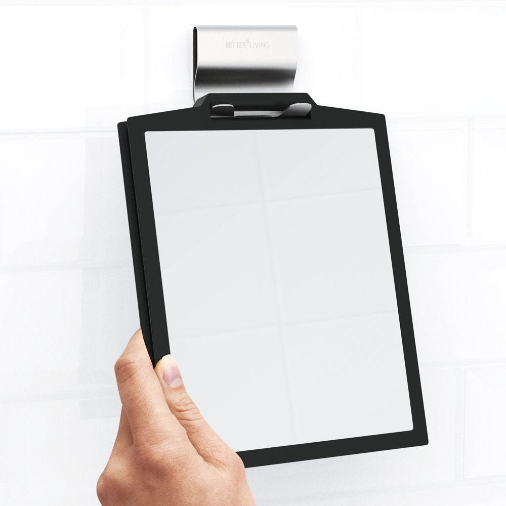 Better Living Products 13546 DOPPIO Double-Sided Shower Mirror 3X - Diamond Home USA