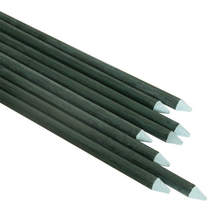 8ft. Fiberglass Poles Solid Garden Stakes Fence Post Heavy-Duty Plant for - Diamond Home USA