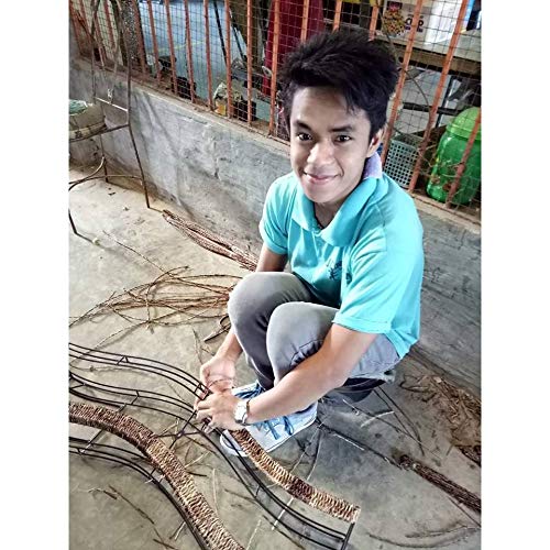 Handmade Wall Butterfly with Copper and Pearl (Philippines) Modern - Diamond Home USA