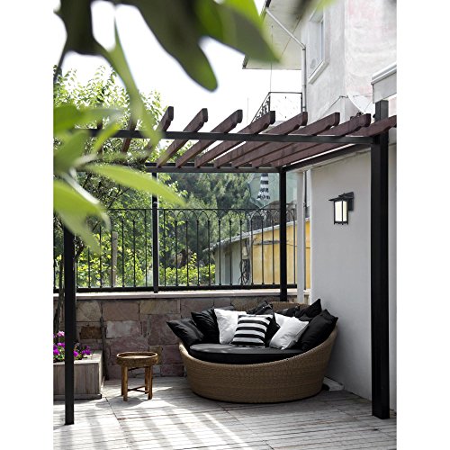 Westinghouse 6361100 Clarissa One-Light Led Outdoor Wall Fixture with Dusk to - Diamond Home USA