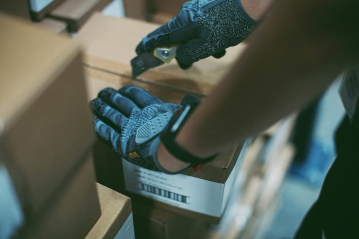 Mechanix Wear: Box Cutter Work Gloves - Cut Resistant Thumb Protects Against - Diamond Home USA