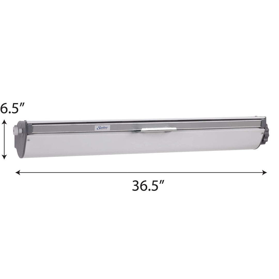 5-line Retractable Clothesline Silver Adjustable - Diamond Home USA