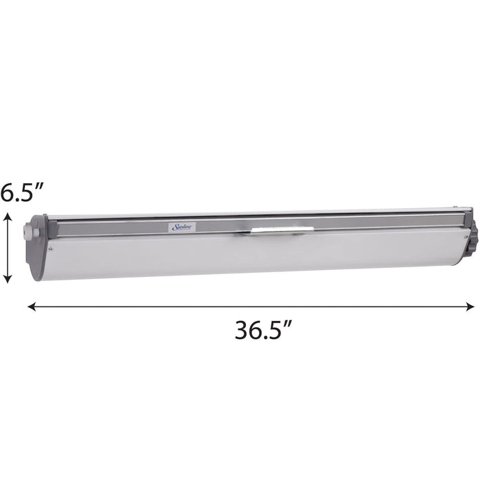 5-line Retractable Clothesline Silver Adjustable - Diamond Home USA