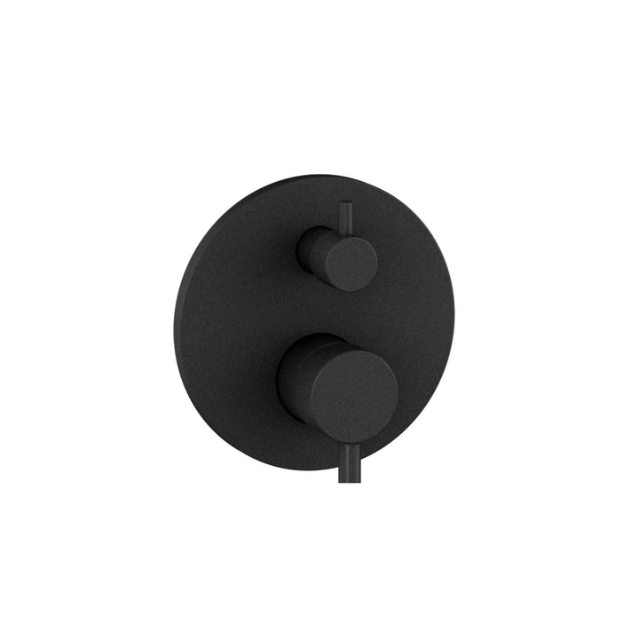 PULSE ShowerSpas 3006-MB Matte Black Combo Shower System 2.5 GPM - Diamond Home USA
