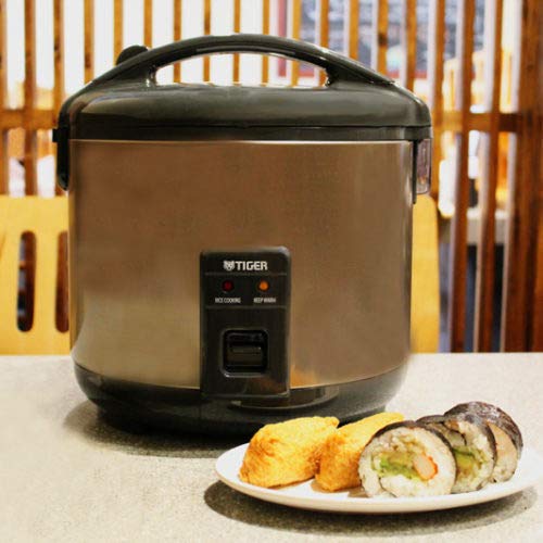 Tiger JNP-S15U-HU 8-Cup Rice Cooker and Warmer Urban Satin - Diamond Home USA