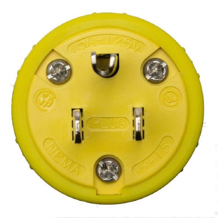 Ericson 1510-P Plug Perma-Link NEMA 5-15 2 Pole/3 Wire Straight Blade 15 Amp - Diamond Home USA
