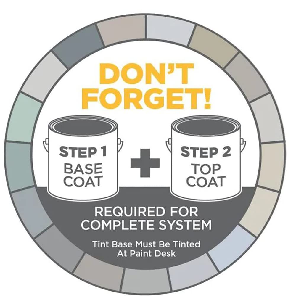 Rust-Oleum 358870 Floor Coating Top Coat Semi-Gloss Clear Quart - Diamond Home USA