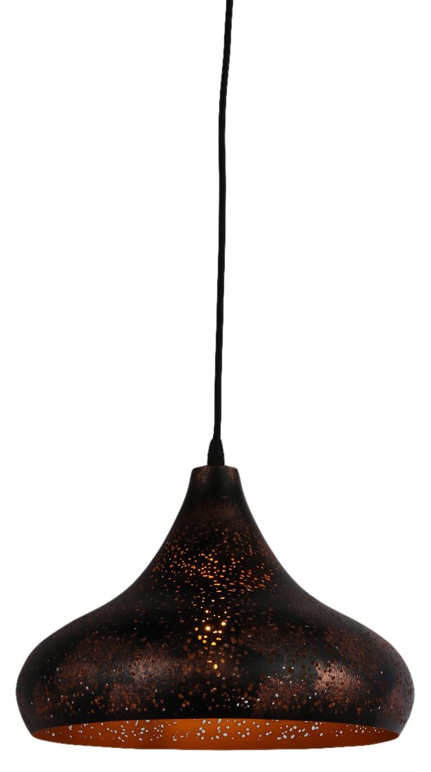 JL Styles Inc Mod 1-light industrial style lighting mini pendant rustic finish