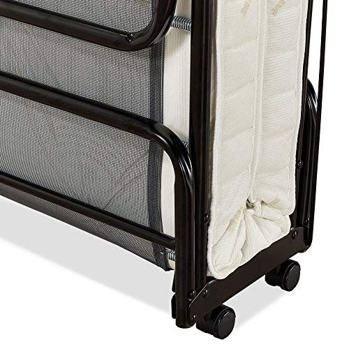 Jay-Be Visitor Folding Guest Bed with Micro e-Pocket Spring Mattress Regular - Diamond Home USA