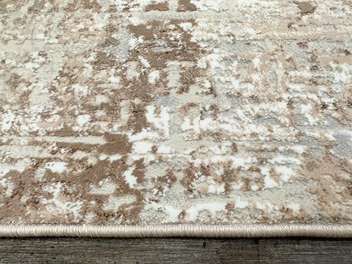 Admire Home Living Lucio 1241 Transitional Striated Area Rug