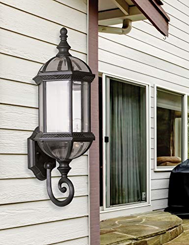Trans Globe Lighting TG4180 BK Traditional One Wall Lantern Exact Size - Diamond Home USA