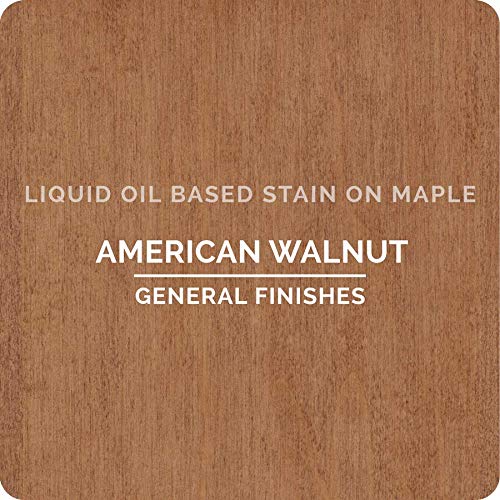 General Finishes Oil Based Penetrating Wood Stain 1 Quart American Walnut - Diamond Home USA