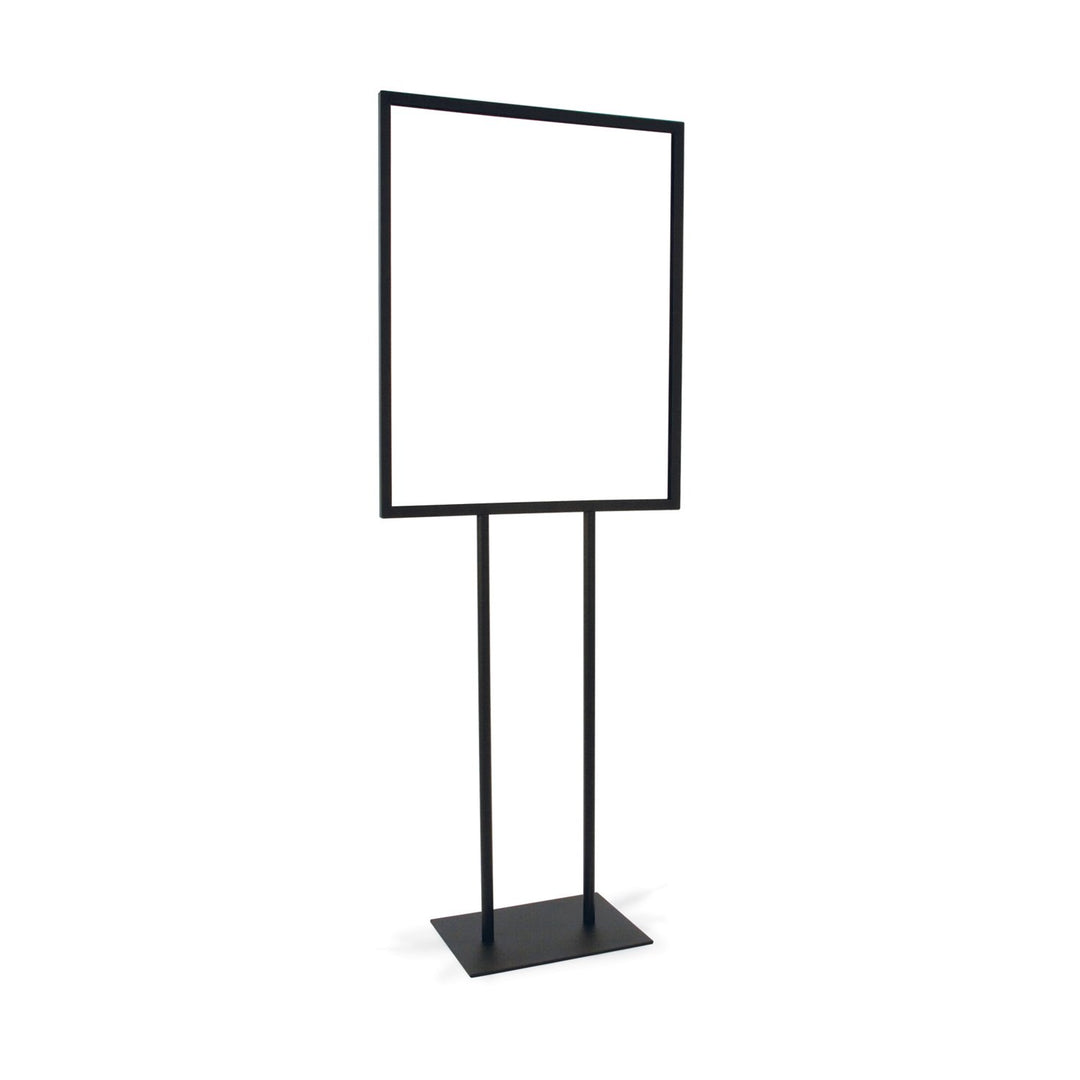 Econoco Bulletin Sign Holder with Flat Base 22" x 28" Black (BH28/MAB)