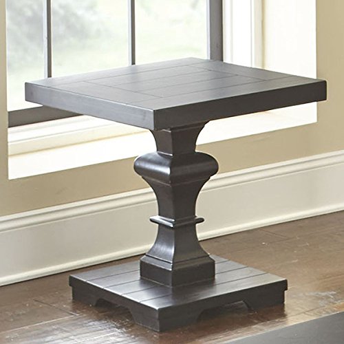 Greyson Living Dakota Square End Table Unique beautifully shaped pedestal