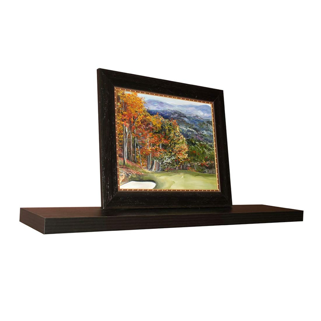 InPlace Durable Shelf with Invisible Brackets - Easy to Install & Remove - Diamond Home USA