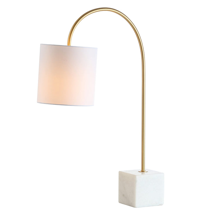 25" Marble/s Led Table Lamp Beige Glam Modern Contemporary Transitional - Diamond Home USA