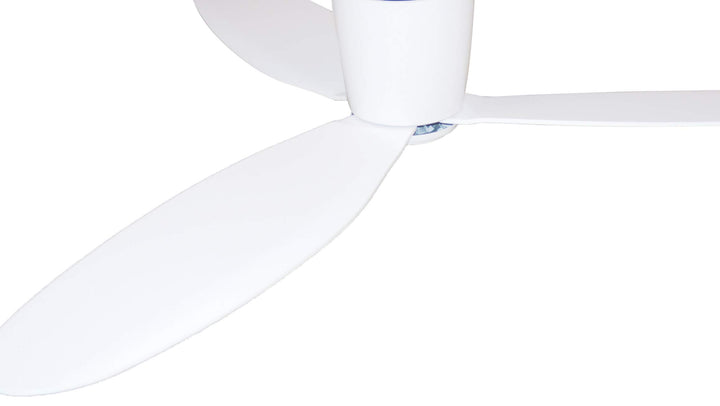 Lucci Air 21287001 Radar DC Ceiling Fan 52 Inch White with White Blades - Diamond Home USA