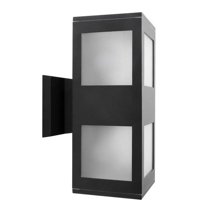 Waterproof Outdoor Wall Lantern Square Up Down Led Porch Sconce - Diamond Home USA