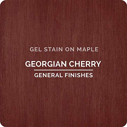 General Finishes Oil Base Gel Stain 1/2 Pint Georgian Cherry - Diamond Home USA
